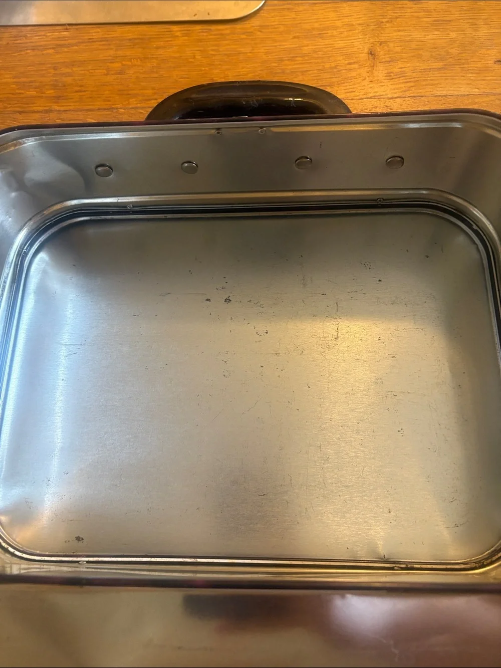 Vintage Hindu Goddess Tin Box with Handle
